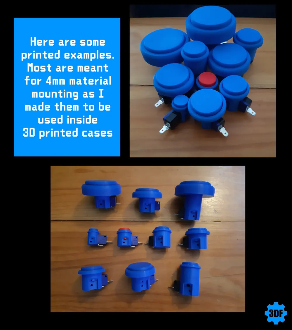 Arcade Push Buttons: 18 to 60mm Monster Collection, photo 4 of 4 - Arcade Push Buttons: 18 to 60mm Monster Collection Hobby & DIY