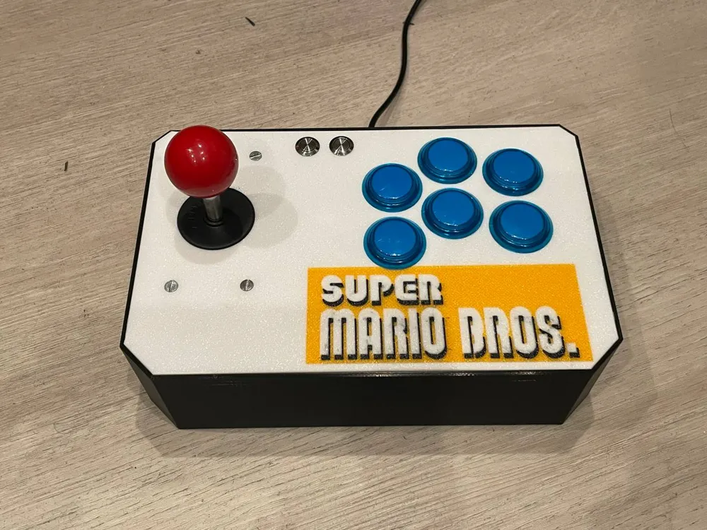 Arcade Stick (6+2 Buttons) Super Mario Bros., photo 2 of 4 - Arcade Stick (6+2 Buttons) Super Mario Bros. Gaming Accessories