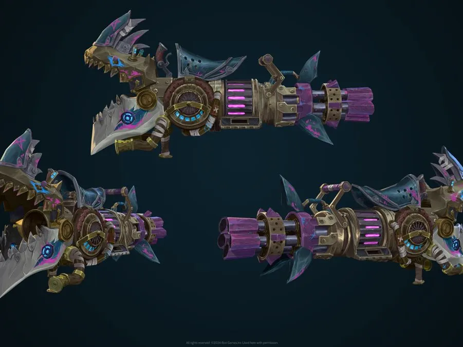Arcane Jinx Cannon Cosplay Prop, photo 4 of 4 - Arcane Jinx Cannon Cosplay Prop Props & Cosplays