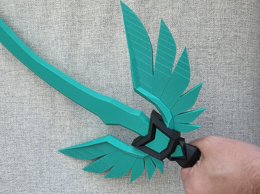 Arch Katana from Roblox Rivals, photo 3 of 4 - Arch Katana from Roblox Rivals Props & Cosplays