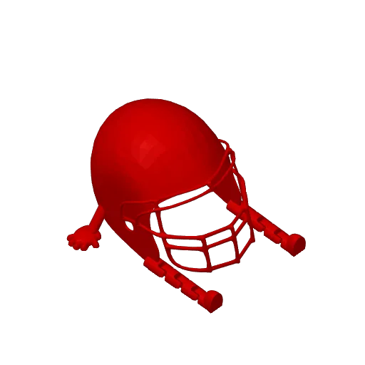 articulated football helmet, photo 3 of 3 - articulated football helmet Fidget & Sensory Toys