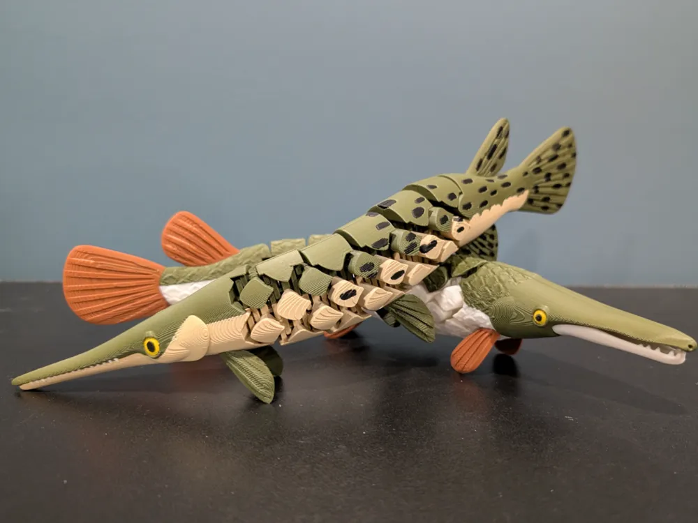 Articulated Gar (Long nose and Alligator) - Animals, in stock in India