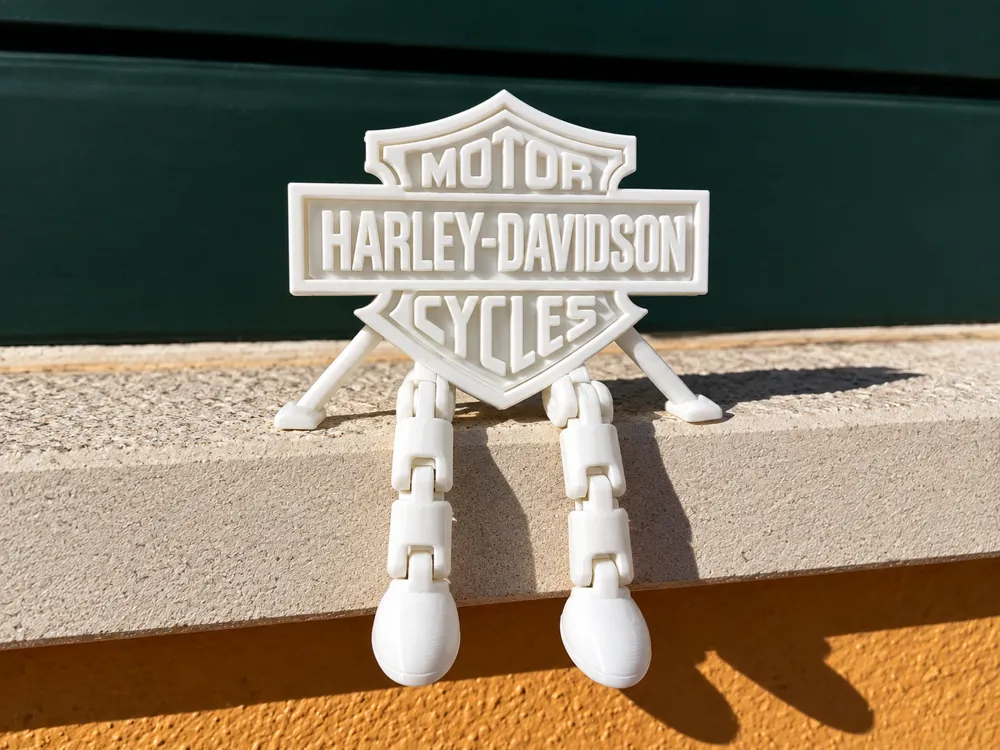 Articulated Harley Davidson buddy, photo 4 of 4 - Articulated Harley Davidson buddy Toys & Games