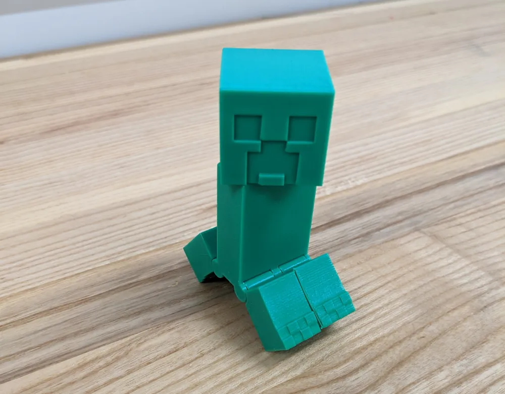 Articulated Minecraft Creeper, photo 3 of 4 - Articulated Characters & Robots, game