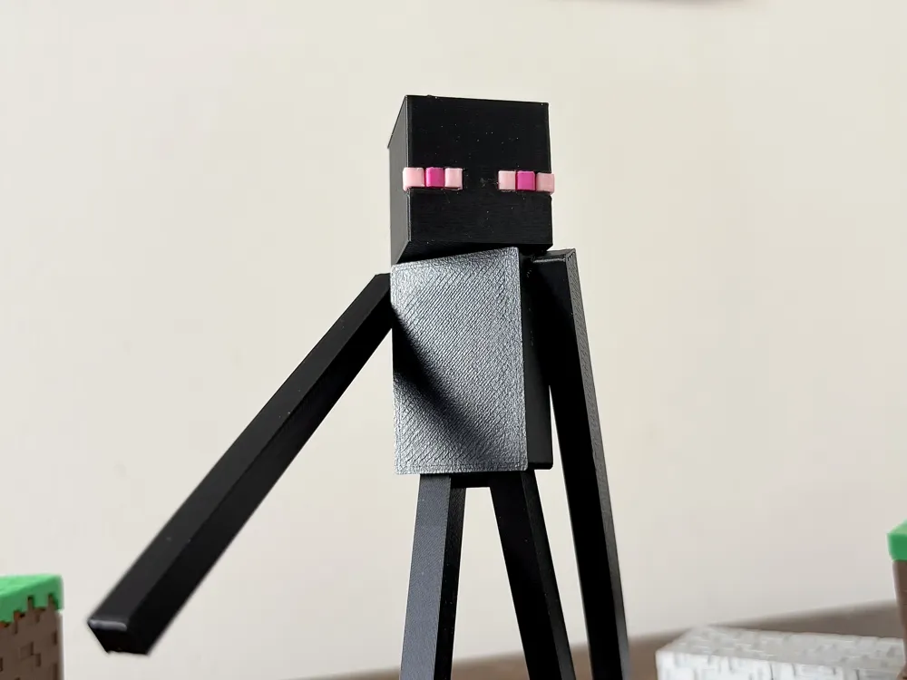 Articulated Minecraft Enderman, photo 4 of 4 - Articulated Minecraft Enderman Fidget & Sensory Toys