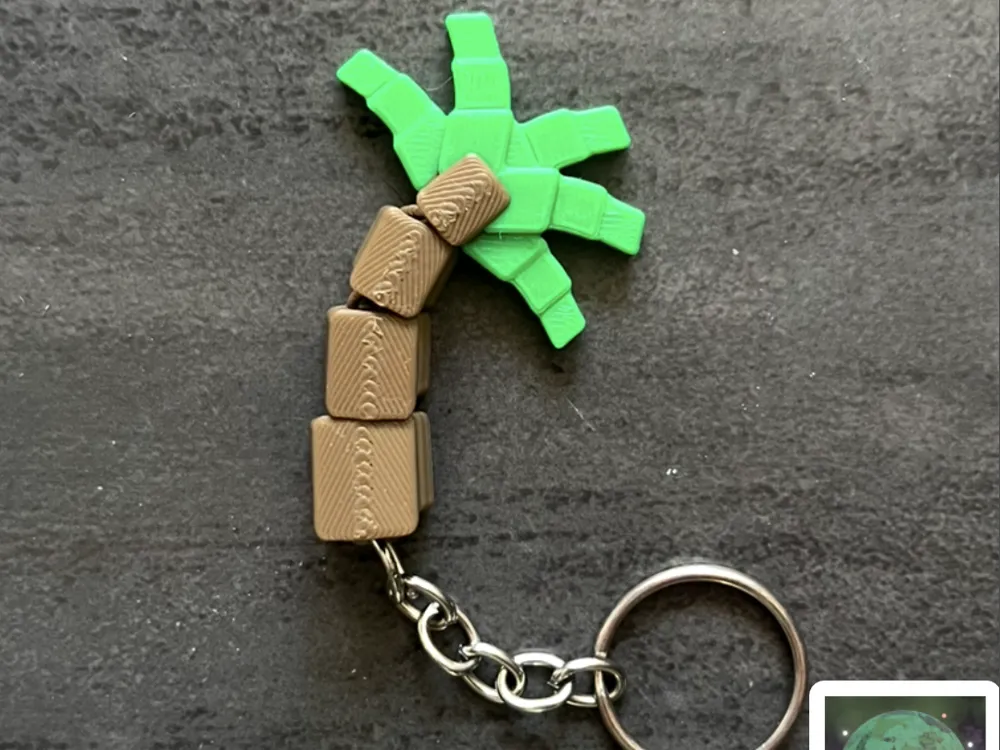 Articulated Palm Tree Keychain - Gadgets, in stock in India