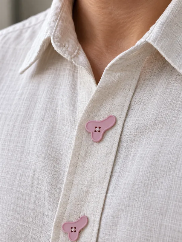 A small button with a big personality, photo 3 of 4 - A small button with a big personality Fashion