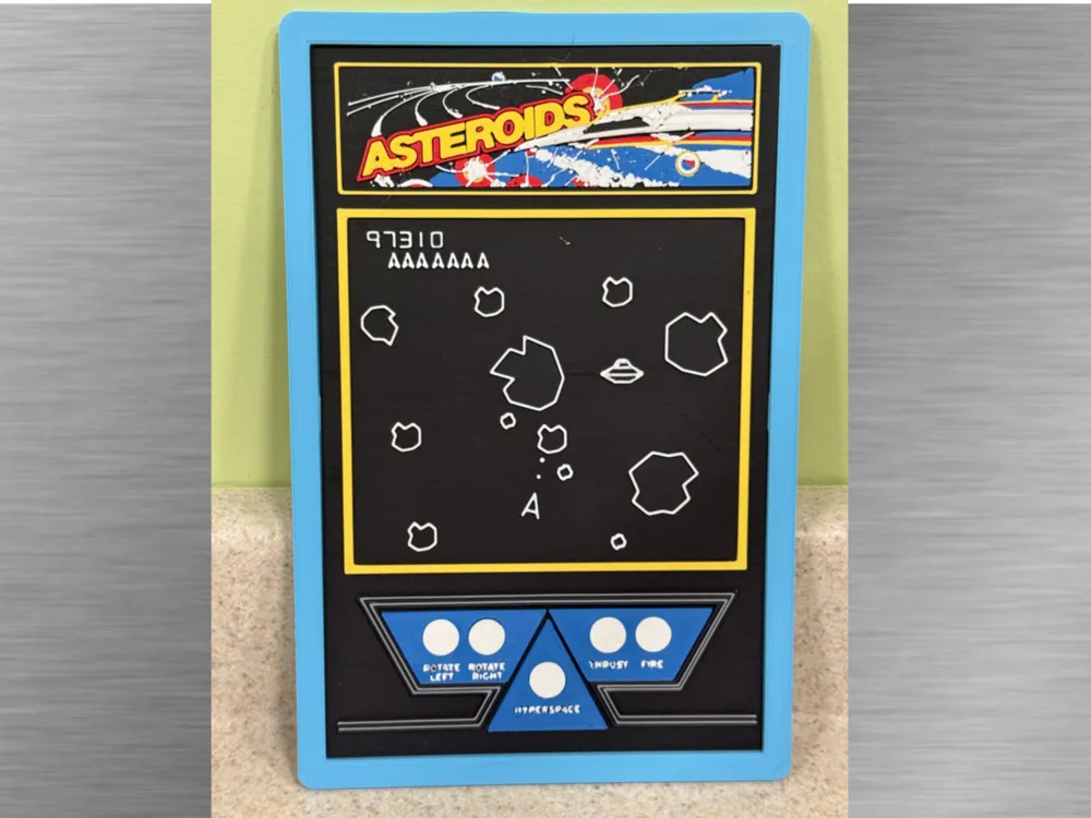 Asteroids Game Space -140x 221