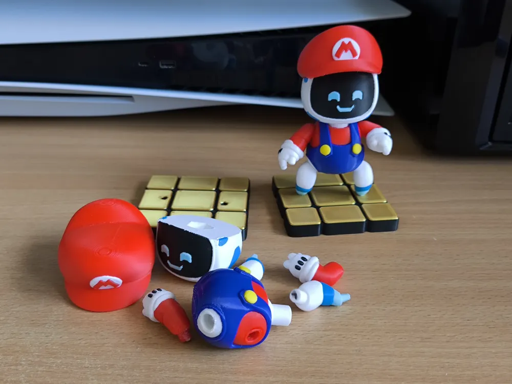 Astro Bot (Mario costume - Fan Version), photo 2 of 4 - Astro Bot (Mario costume - Fan Version) Toys & Games