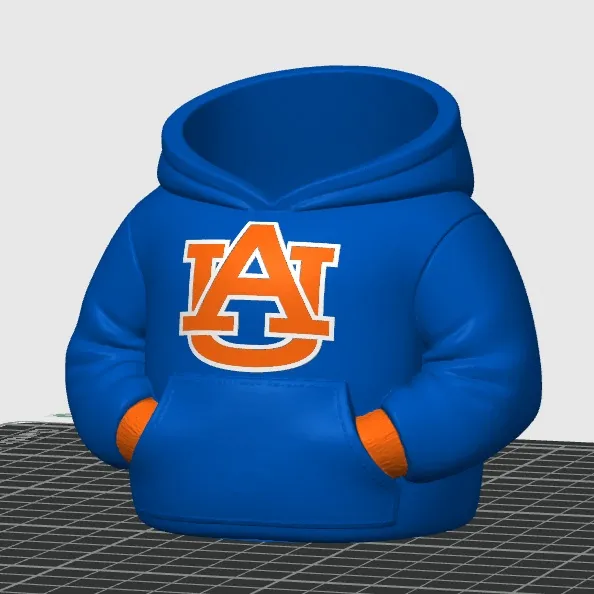 AUBURN UNIVERSITY HOODIE PEN HOLDER / ORGANIZER, photo 4 of 4 - AUBURN UNIVERSITY HOODIE PEN HOLDER / ORGANIZER Household