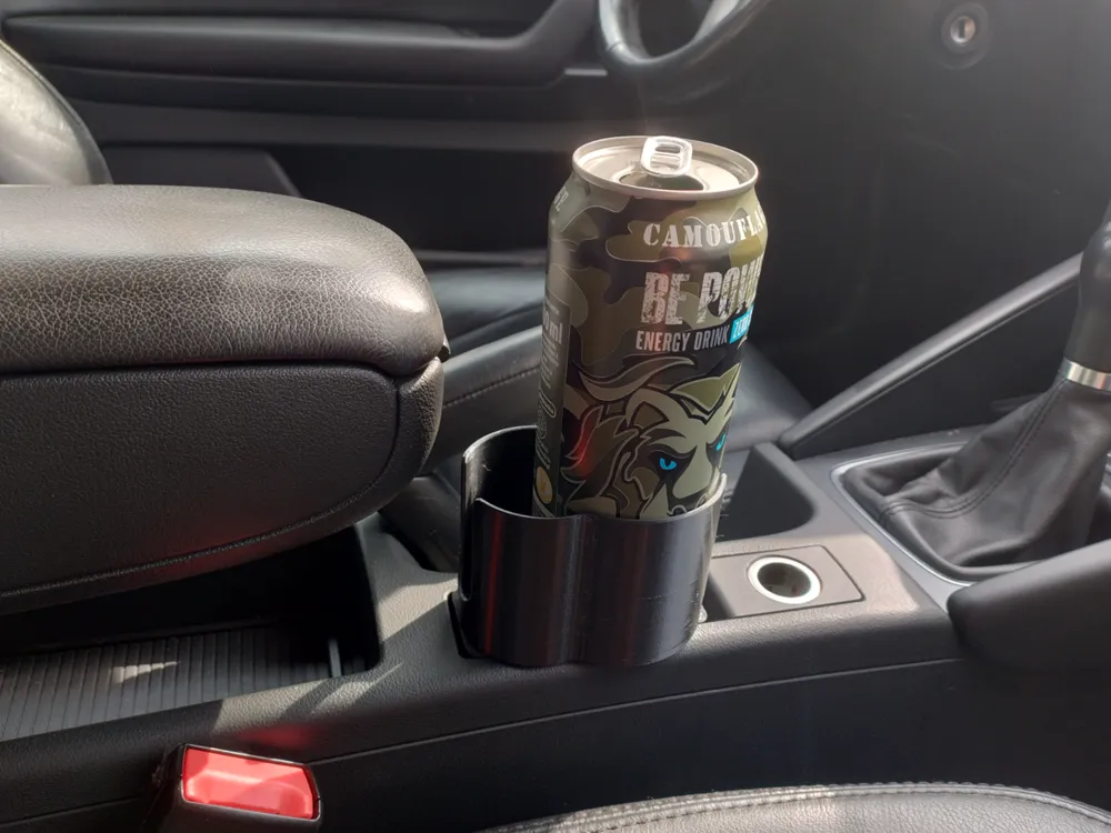 Audi A3 8P Cupholder for 2 sizes of cans holder
