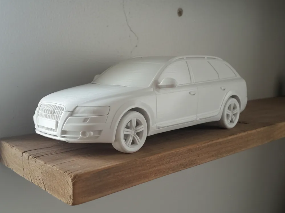 Audi A6 C6 Allroad car model display