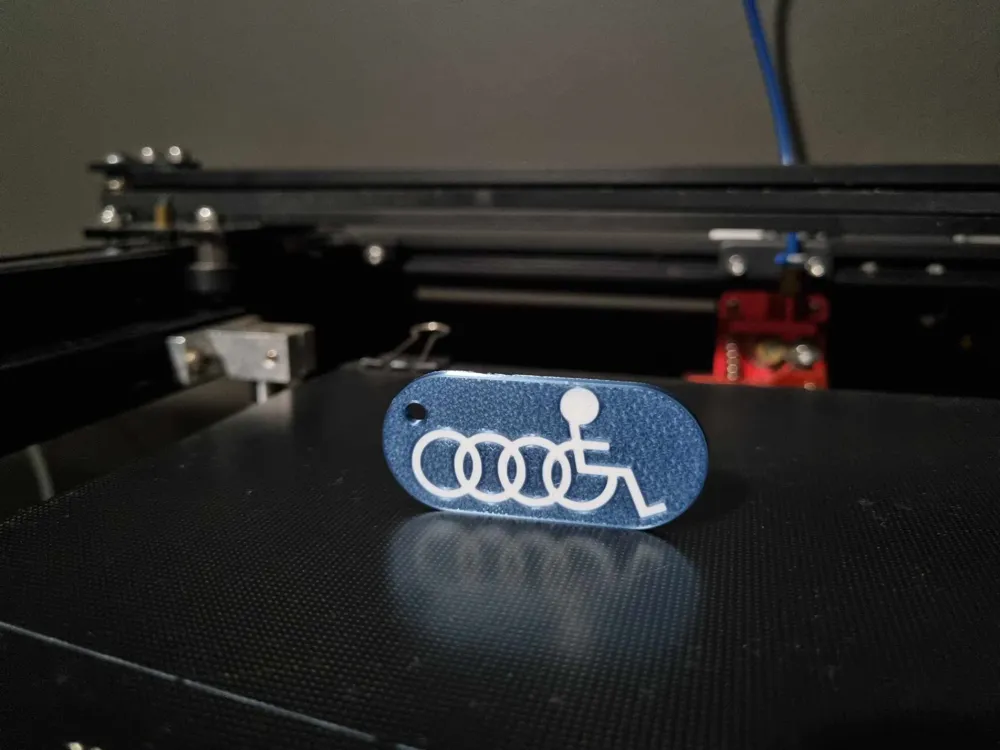 Audi keyring set normal & santa edition, photo 3 of 4 - Car Brand Keychains, audia4