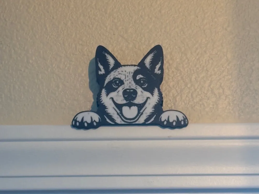 Australian Cattle Dog Door Topper