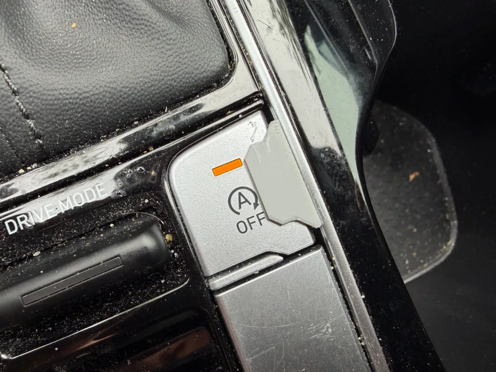 Auto Start/Stop Button Hold Down Hyundai Tucson