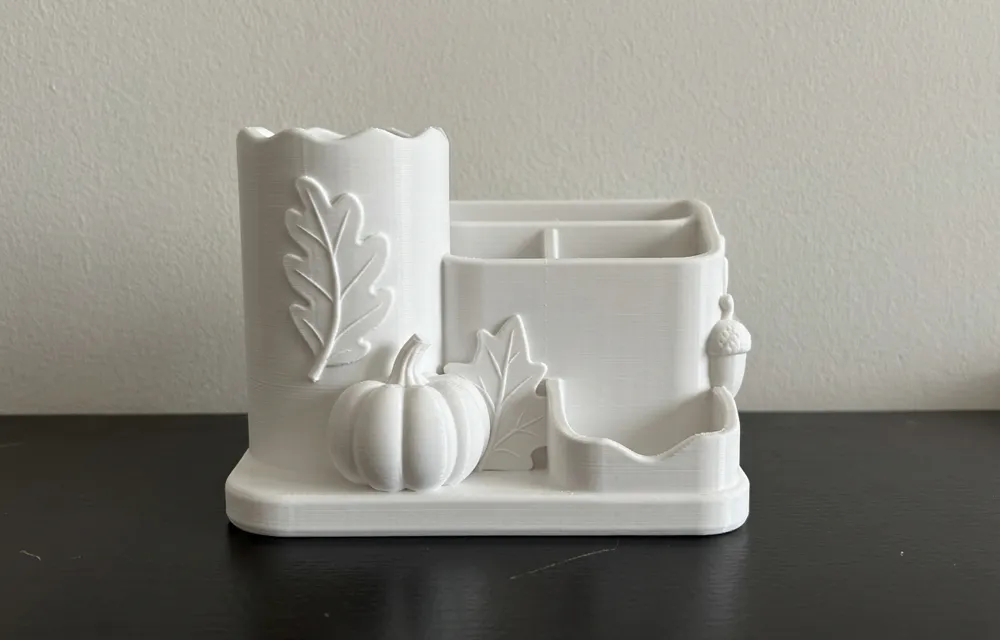 Autumn Desk Organizer, photo 3 of 4 - Autumn Desk Organizer Desk & Office
