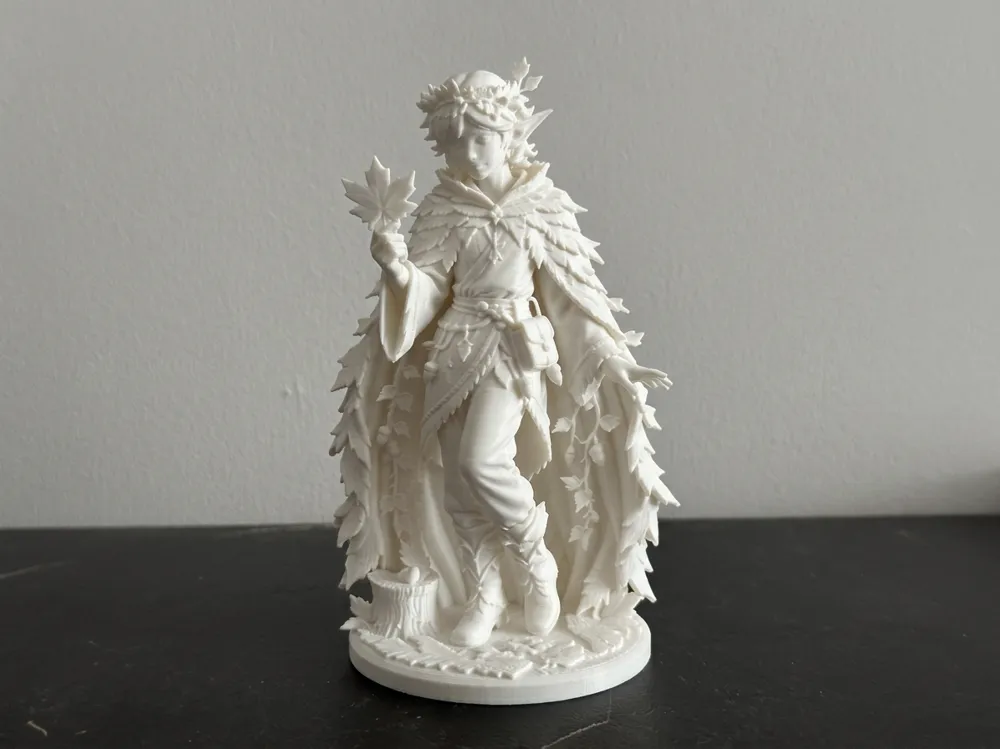 Autumn Forest Elf Figurine, photo 3 of 4 - Autumn Forest Elf Figurine Figurines & Collectibles