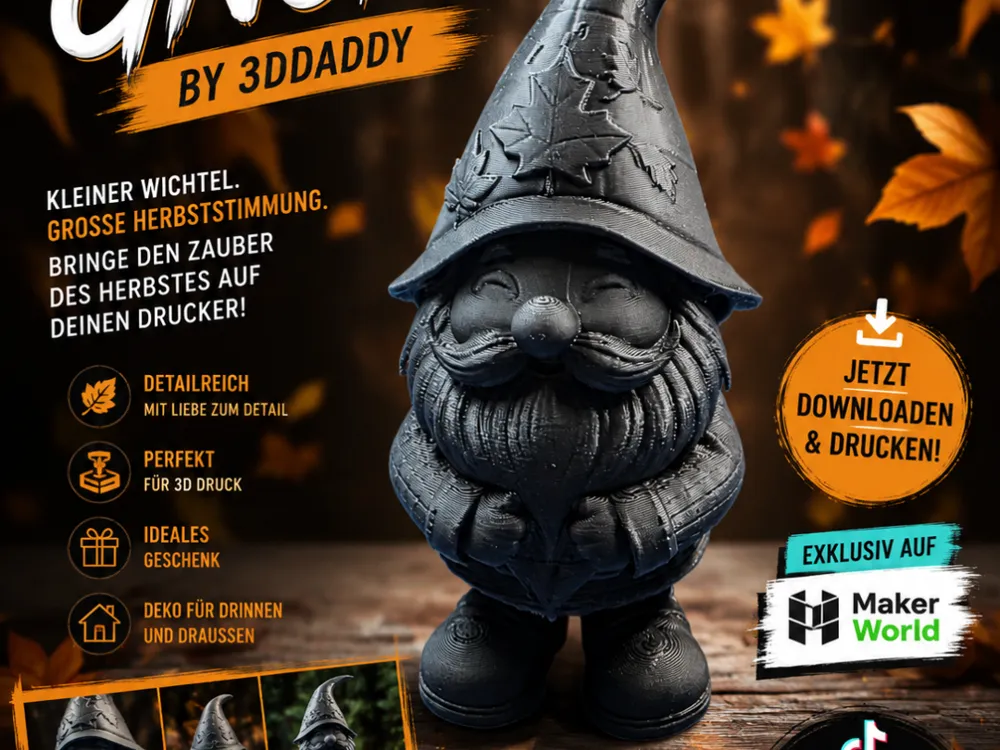 Autumn Gnome - Sculptures, in stock in India