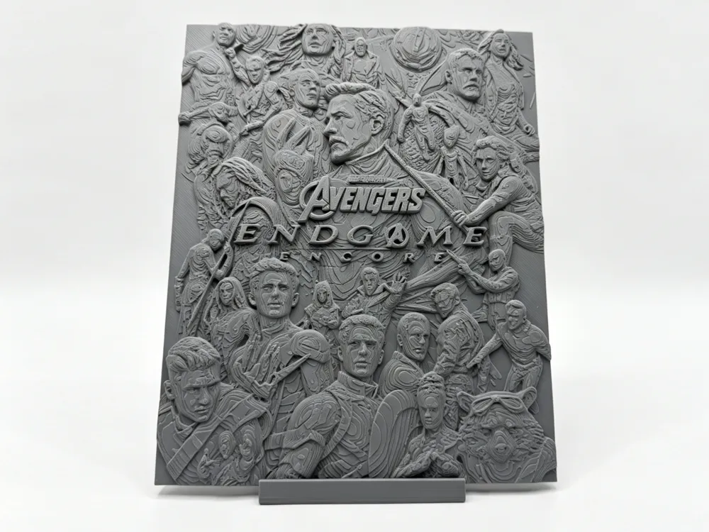 复仇者联盟4电影复映浮雕海报-群像浮雕 - Art Pieces, in stock in India