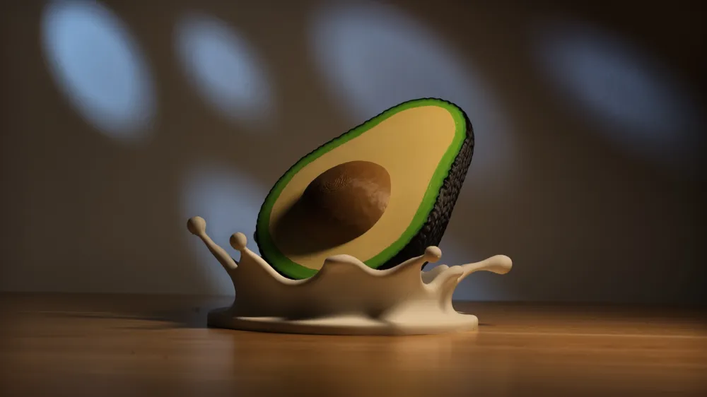Avocado Lamp, Fruit Lamp Collection, photo 4 of 4 - Avocado Lamp, Fruit Lamp Collection Lamps & Lighting
