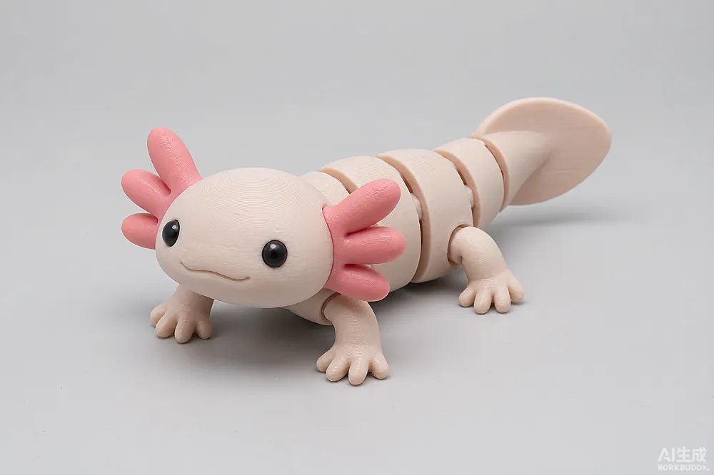 Articulated Axolotl Toy, photo 2 of 3 - Articulated Axolotl Toy Toys & Games