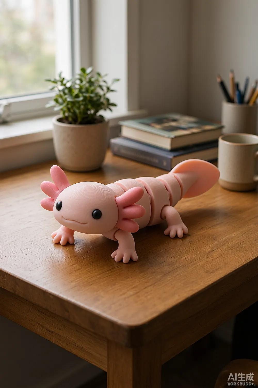 Articulated Axolotl Toy, photo 3 of 3 - Articulated Axolotl Toy Toys & Games