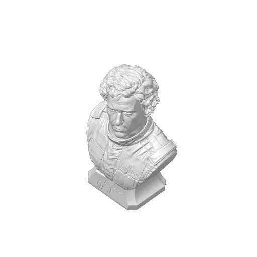 Ayrton Senna - Legendary F1 Driver Bust, photo 4 of 4 - Ayrton Senna - Legendary F1 Driver Bust Tools & Workshop
