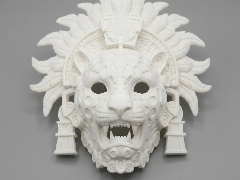 Aztec Jaguar Warrior Mask