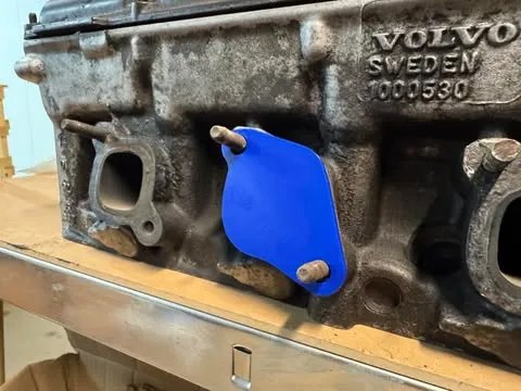 B230 exhaust port cover, photo 3 of 4 - B230 exhaust port cover Car & Vehicle