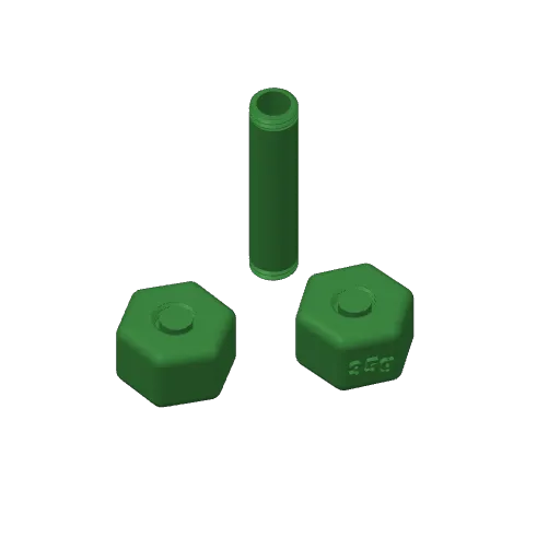 Baby Dumbbell Rattle Toy, photo 4 of 4 - Baby Dumbbell Rattle Toy Sports & Fitness