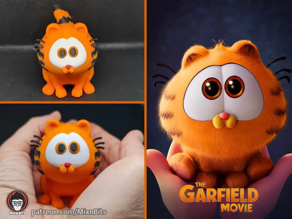 Baby Garfield 4 colours