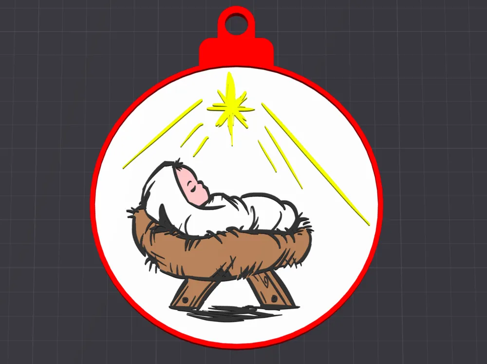 Baby Jesus Ornament