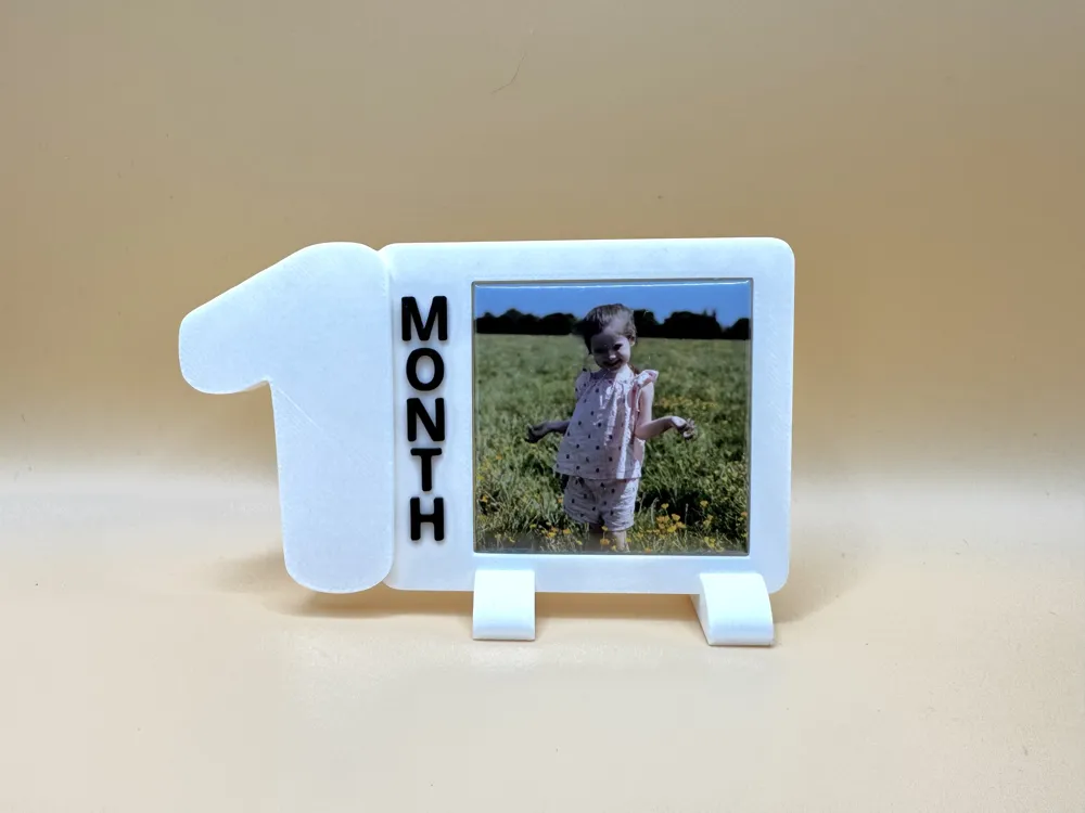 Baby Months Collection | 2x2 Photo Magnets Frame, photo 2 of 4 - Baby Months Collection | 2x2 Photo Magnets Frame Gifts & Occasions