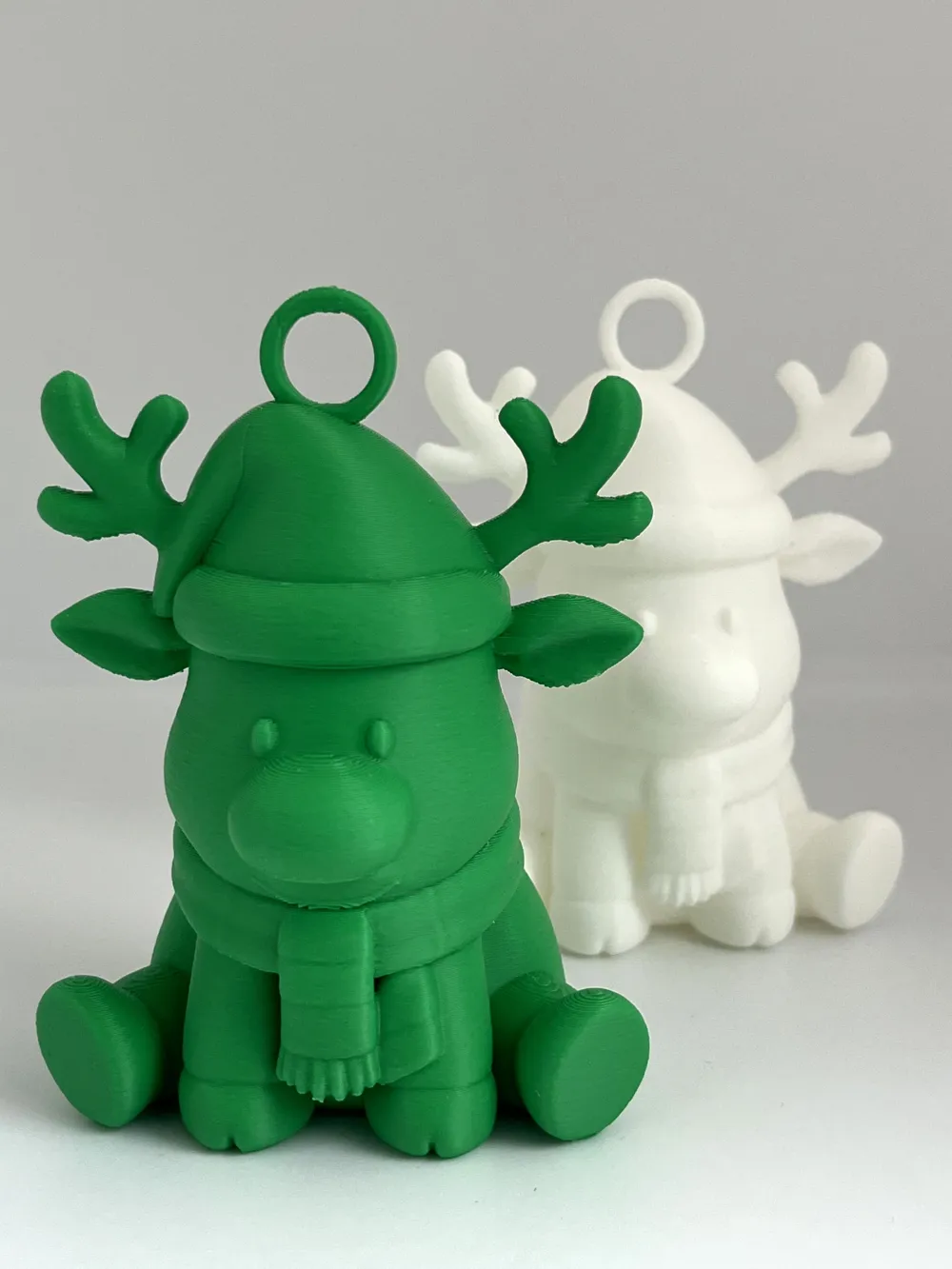 Baby Reindeer Christmas Tree Ornament, photo 2 of 4 - Personalised Christmas Ornaments, christmas 2025