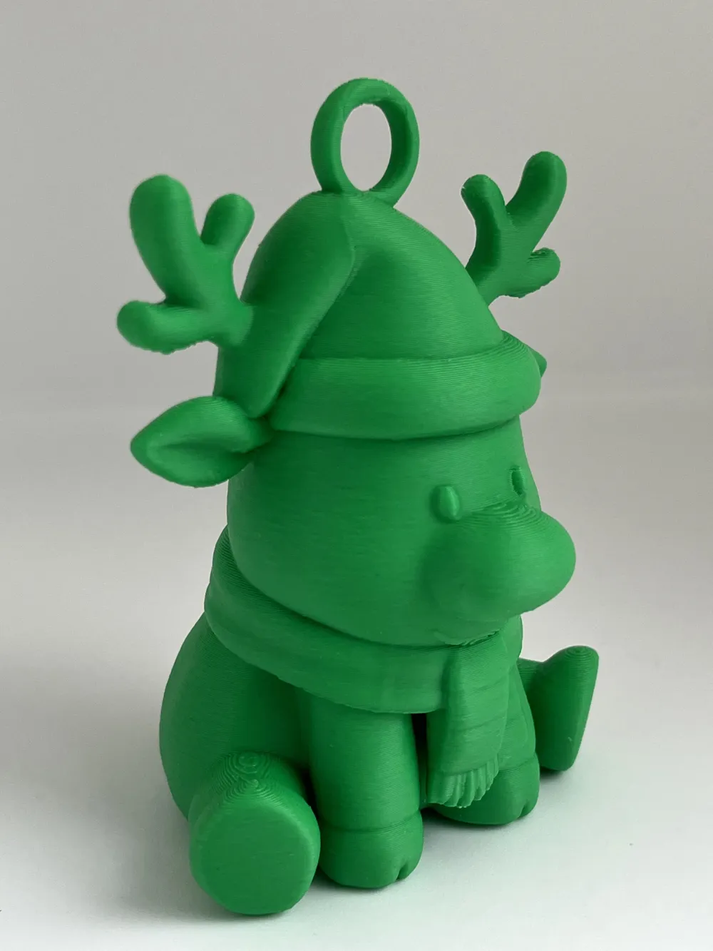 Baby Reindeer Christmas Tree Ornament, photo 4 of 4 - Personalised Christmas Ornaments, christmas reindeer