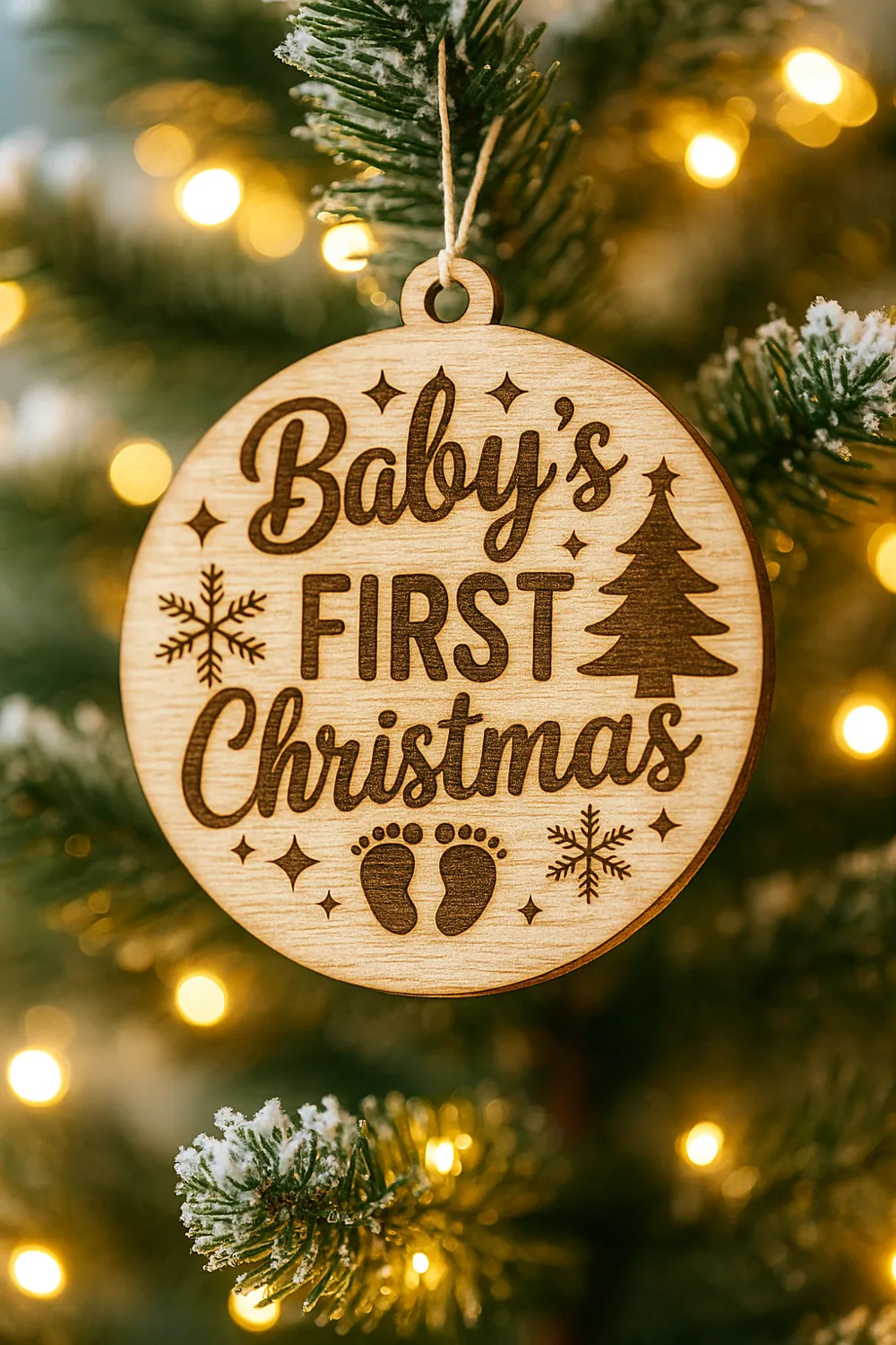 Baby’s First Christmas Ornament, photo 2 of 4 - Personalised Christmas Ornaments, Gifts & Occasions