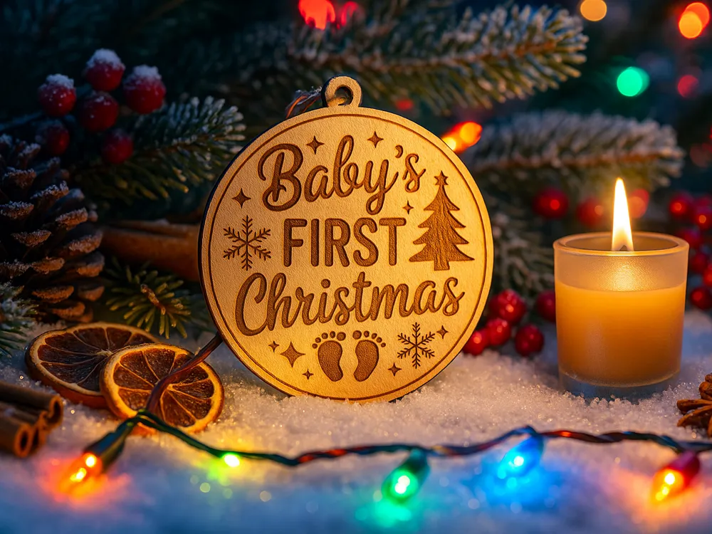 Baby’s First Christmas Ornament
