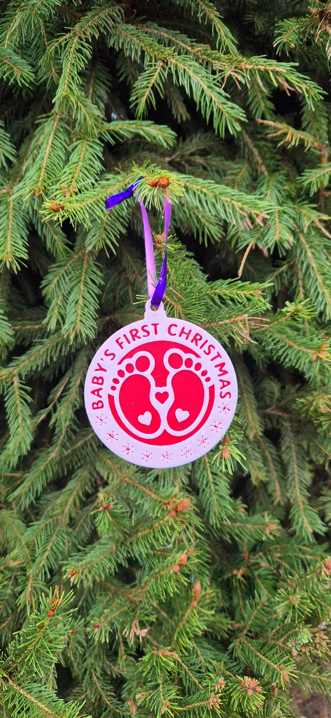Baby’s First Christmas Ornaments, photo 3 of 4 - Personalised Christmas Ornaments, Gifts & Occasions