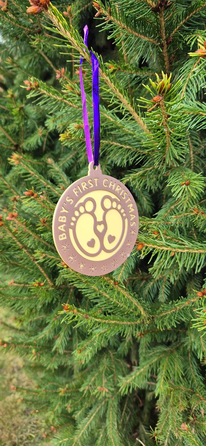 Baby’s First Christmas Ornaments, photo 4 of 4 - Personalised Christmas Ornaments, Gifts & Occasions