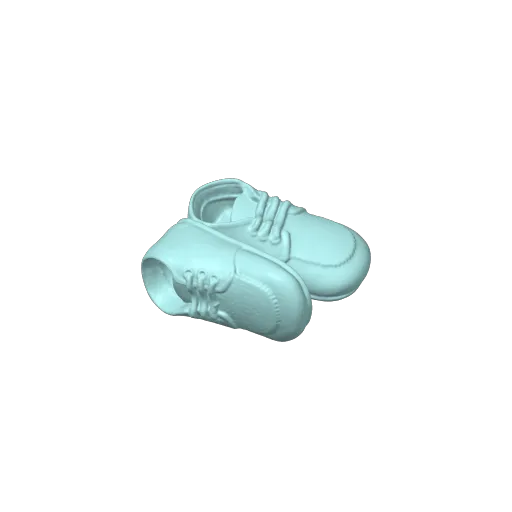 Baby Shoes Cute Ornament, another view - Footwear & Shoe Accessories, display