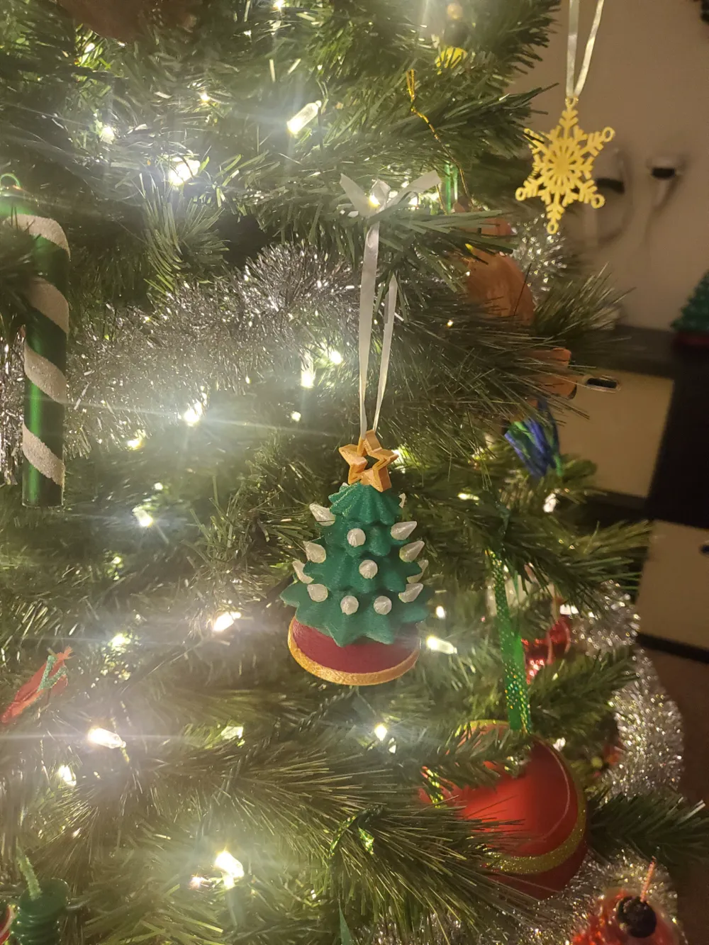 Baby Tree Tealight Ornament, photo 2 of 4 - Tealight Holders, Christmas