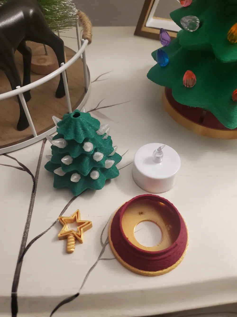 Baby Tree Tealight Ornament, photo 4 of 4 - Tealight Holders, holiday
