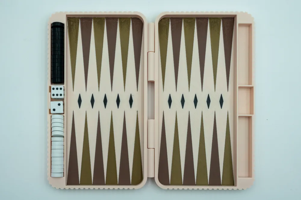 Backgammon decorative, photo 3 of 4 - Classic Board Games & Game Sets, art deco