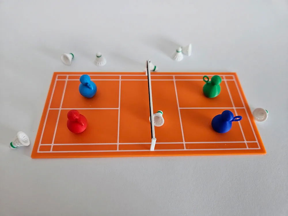 Badminton Sport Fun and Tactics Board, photo 4 of 4 - Badminton Sport Fun and Tactics Board Hobby & DIY