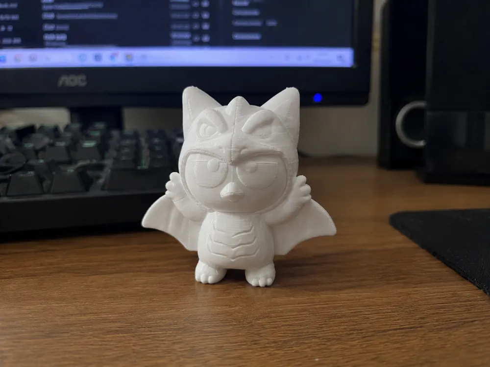 Badtz-Maru × Rodan, Cute Kaiju Mashup, photo 3 of 4 - Badtz-Maru × Rodan, Cute Kaiju Mashup Art