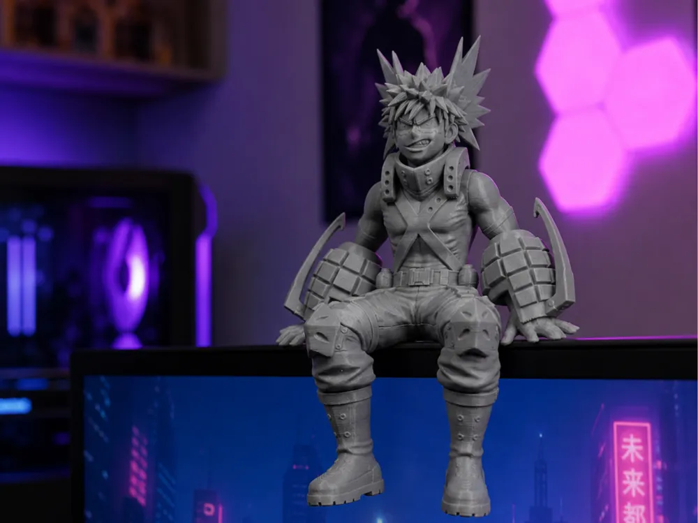 Bakugo Monitor Buddy, Anime Desk Companion