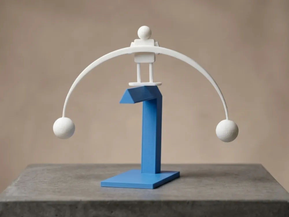 ​Balancing Physics Toy (Gravity Man)