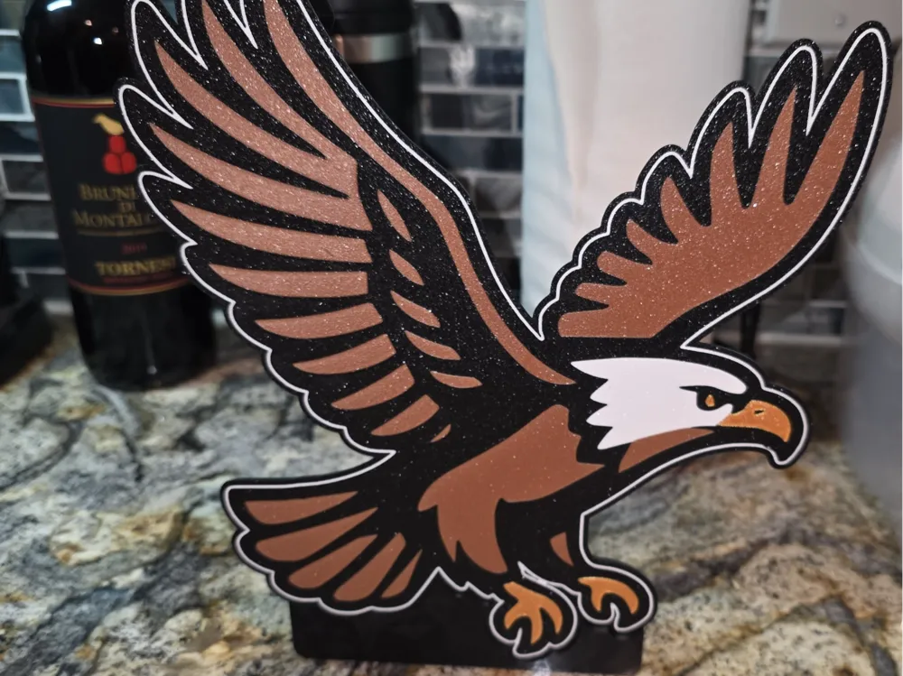 Bald Eagle Light Box