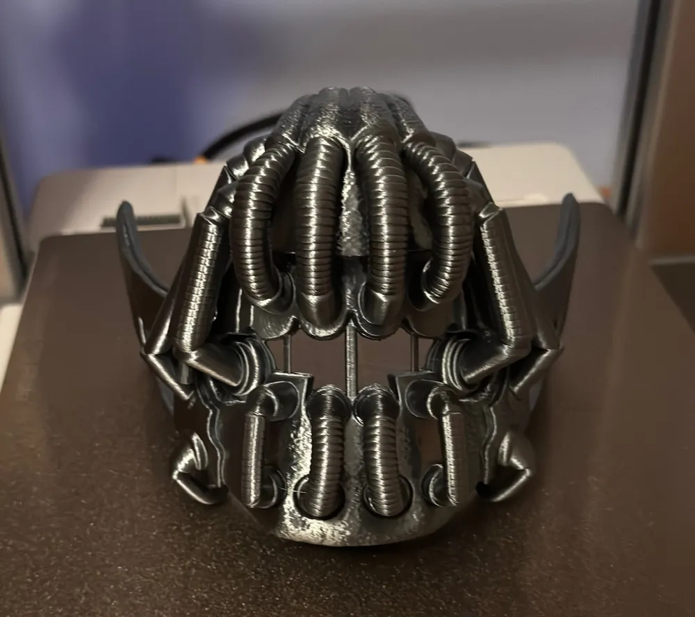 Bane mask - High Quality Remodel with custom parts, photo 3 of 4 - Bane mask - High Quality Remodel with custom parts Props & Cosplay