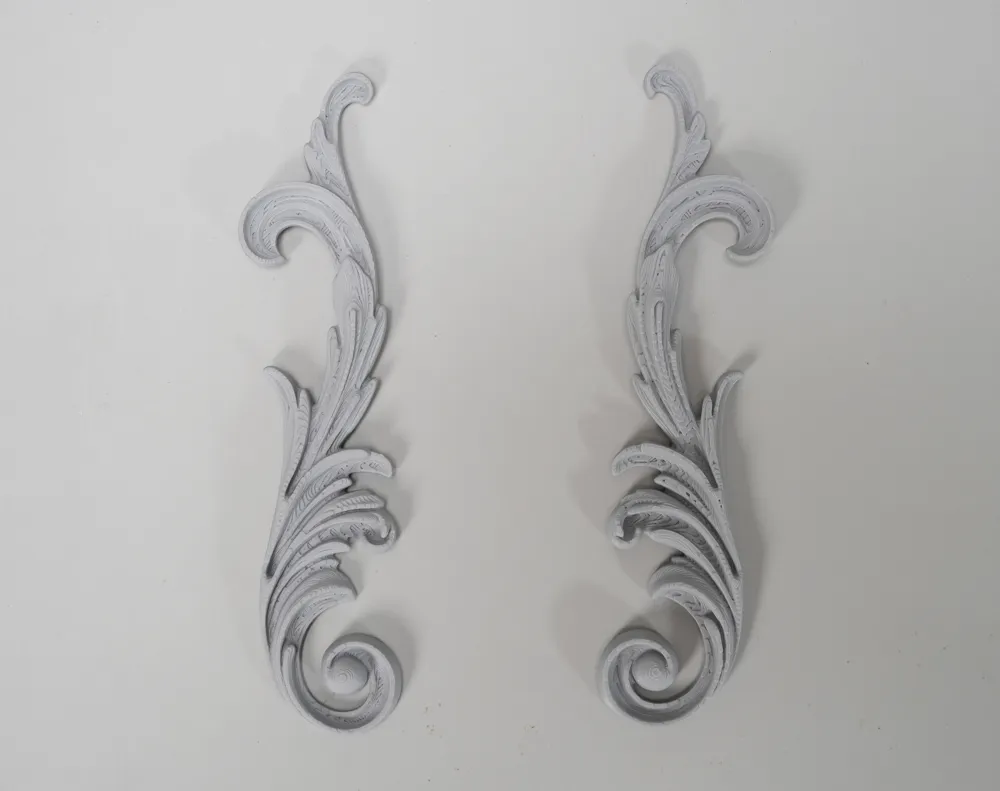 Baroque Scroll Ornament, Elegant Decorative, photo 3 of 5 - Seasonal & Festive Decor, ornament 2025